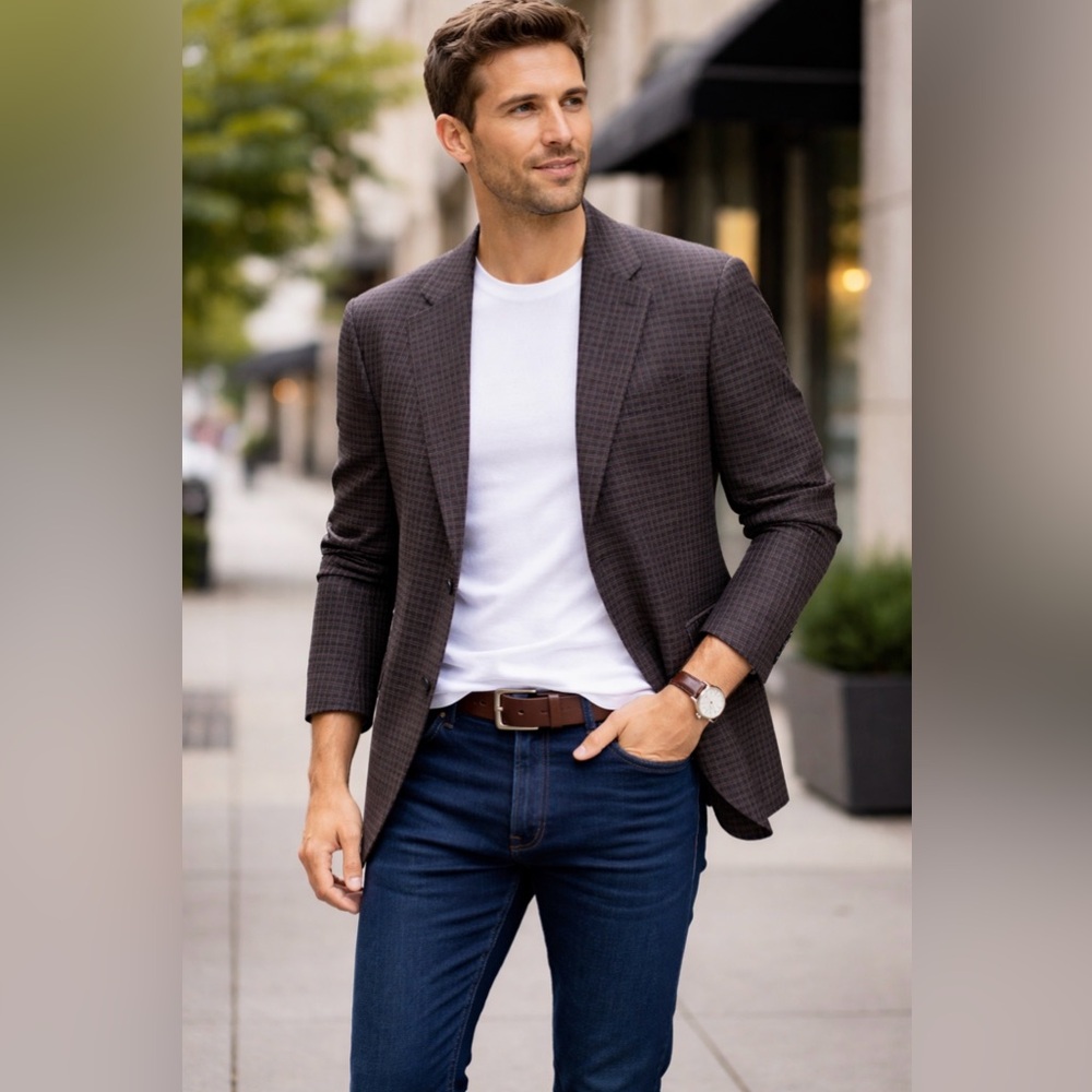 Canali Proposta Sport Coat 40R-100 % wool